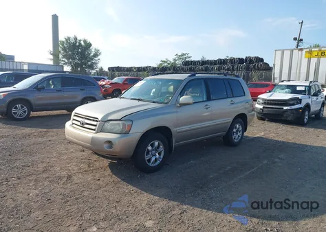 2004 Toyota Highlander V6 z USA, uszkodzony, nr VIN JTEEP21A440005143